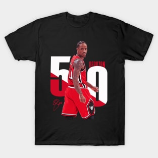 Demar Derozan 50 Point Game T-Shirt